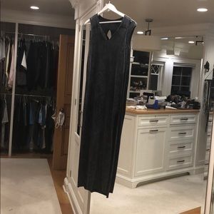 We the free charcoal cotton maxi dress